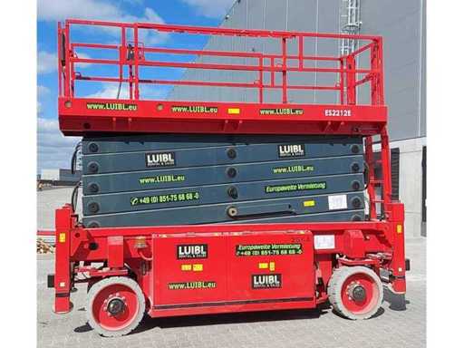 MAGNI - ES2212E - 2022 - Platforma do pracy powietrznej - Podnośnik nożycowy elektryczny z podporami około 22 m smuski / Podnośnik Scrissor