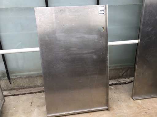 Stainless steel worktop