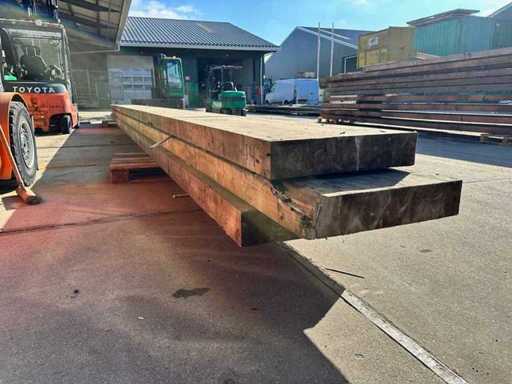 wooden trusses nr 25 11x55x1200cm (3x)