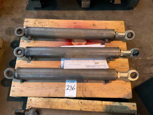 Opklapcilinder bouwlandinjecteur (3x)