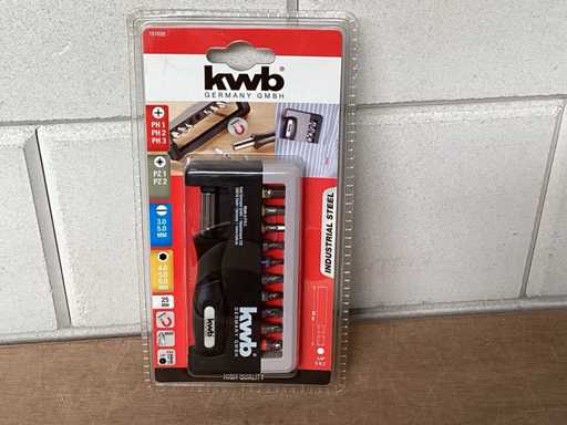 KWB bitset met houder (22x)