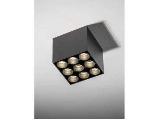 8 x Artemida 20 Watt Led opbouw spots zwart