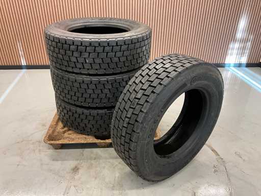 4x 315/60R22.5 neu beschnittener Lkw-Reifen