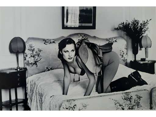 Foto/Off set print Helmut Newton