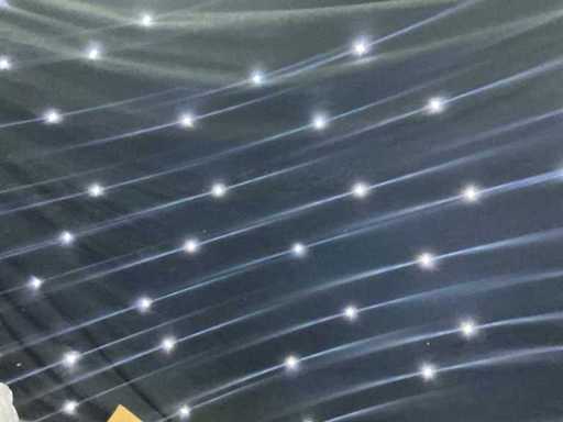 Material Showtec Starry Sky Cloth 6x3mtr
