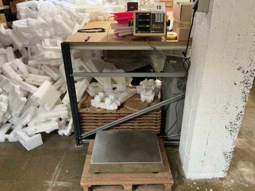 Dasics HS-M3000C Digitale vloerweegschaal