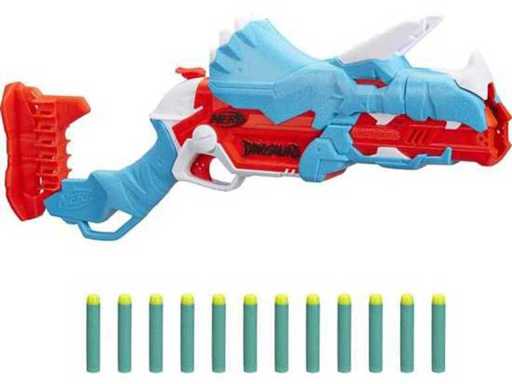Nerf DinoSquad Tricerablast Dart Blaster (5x)