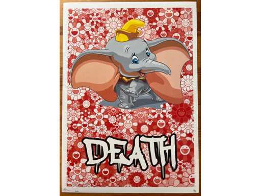 DEATH NYC : Murakami Dumbo Elefant