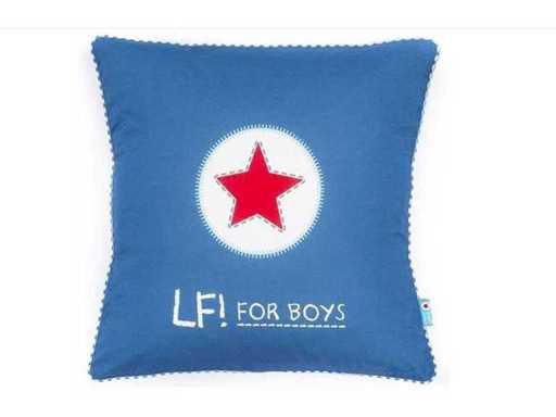 Partij Lief - Sierkussen - Blauw (220x)