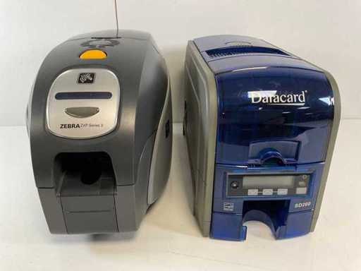 Zebra/DataCard Mix Model Card Printers - Check Description (2x)