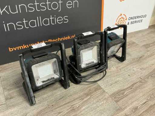 Makita DML805 Batteriekonstruktionslampe