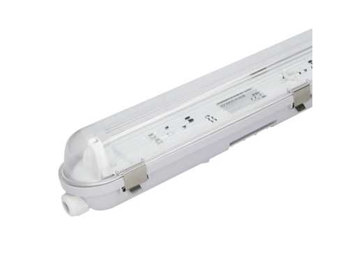 Hoftronic T8 LED Fixture Single 120cm 5437182 LED plafondarmatuur (12x)