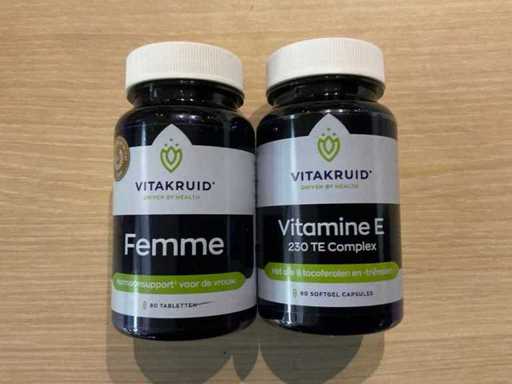 Vitakruid Witamina E, Femme (4x)