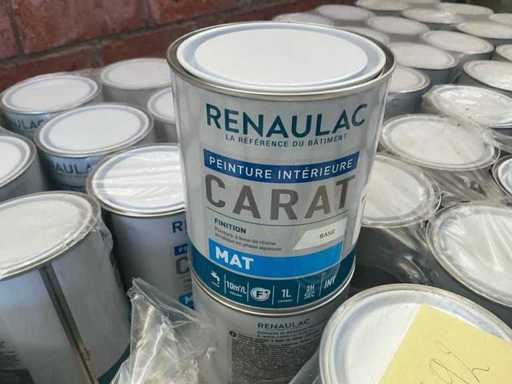 Peinture intérieure Renaulac Carat Carat Matt Red 1000 ml (292x)
