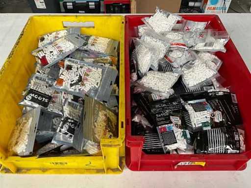Mieszaj dużo różnych paczek filtrów do papierosów