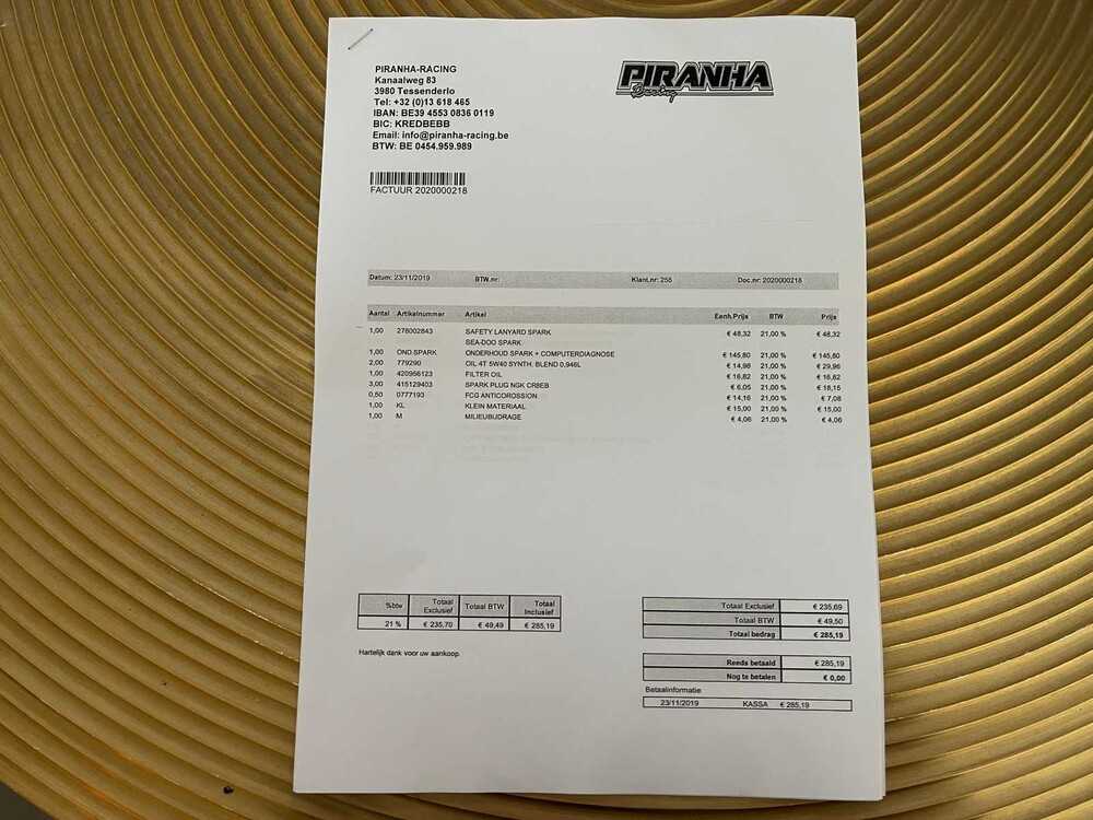 Seadoo Spark TRIXX 90pk 899cc 2018