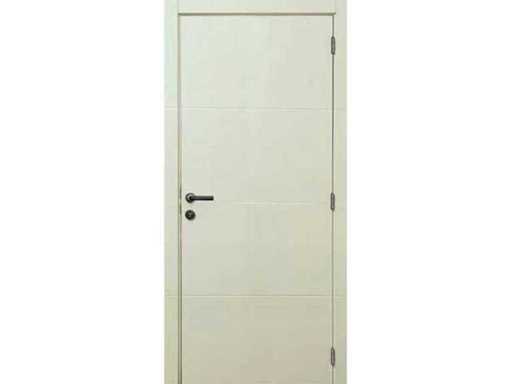 5 painting doors – Timeless milled design lines – Full door sets