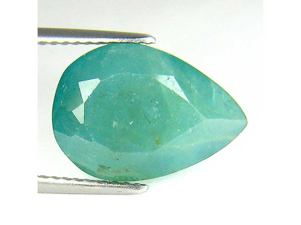 Grandidiérite naturelle (bleu vert) 6,71 carats