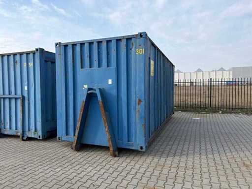 Haakarm opslag/zeecontainer