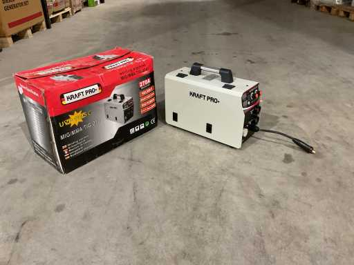 Saldatrice Kraft Pro+ MIG/MMA/TIG-270 2025