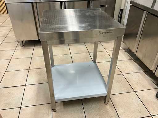 GGM Gastro Stainless Steel Work Table (2x)