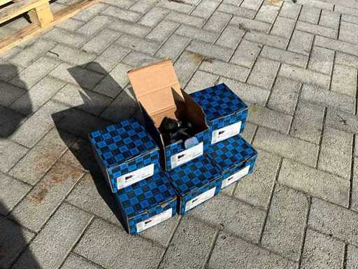 Brosses métalliques inutilisées en lots