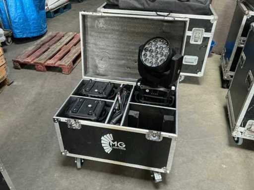 Iluminat MG LED Zoom Wash 1915 Iluminat (4x)