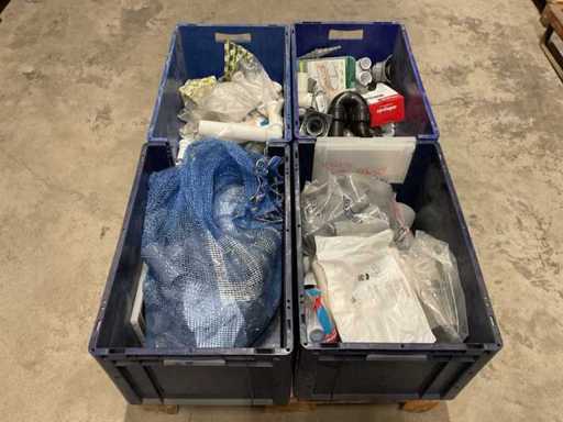 Lotto di materiale per l'installazione