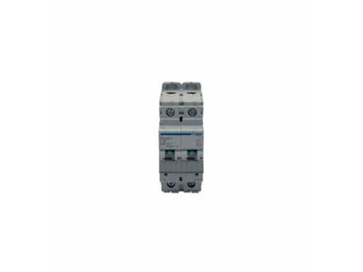 Interruttore elettrico Hager MCB 2P 6/10kA D-10A 2M - NGN210