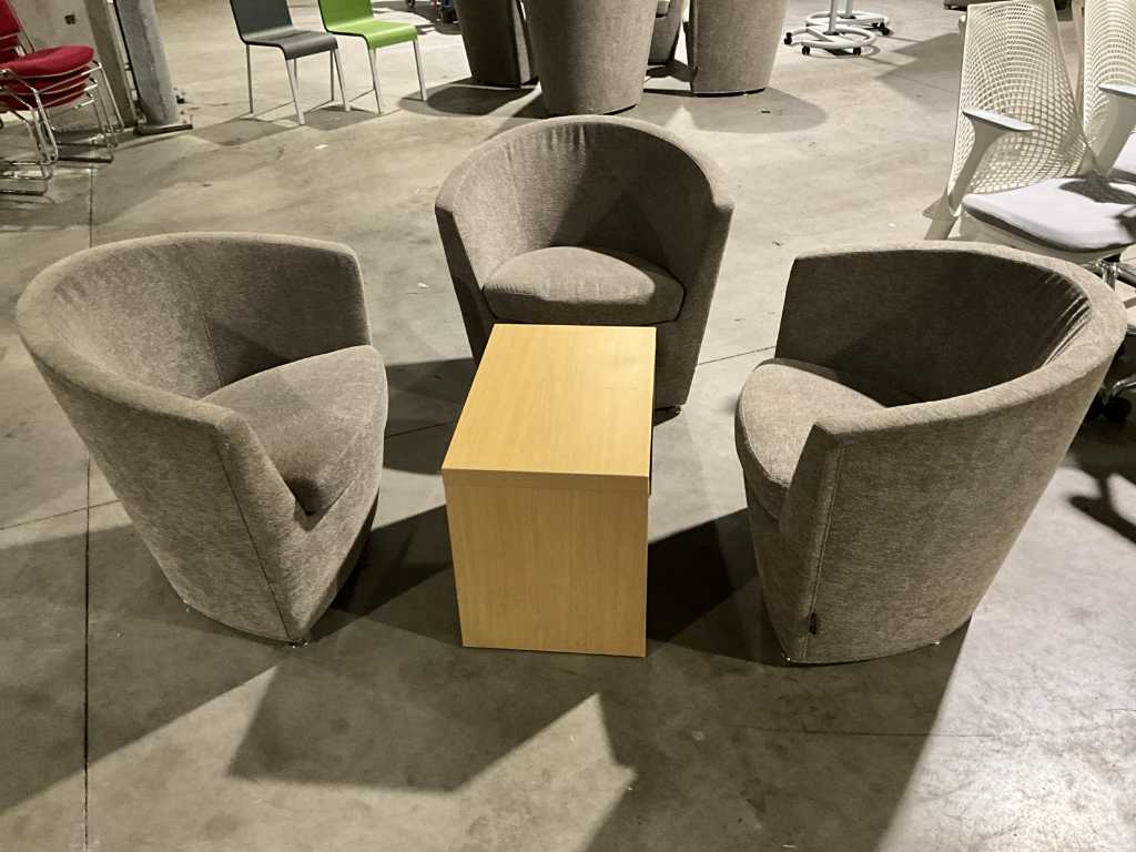 Design seating area TACCHINI