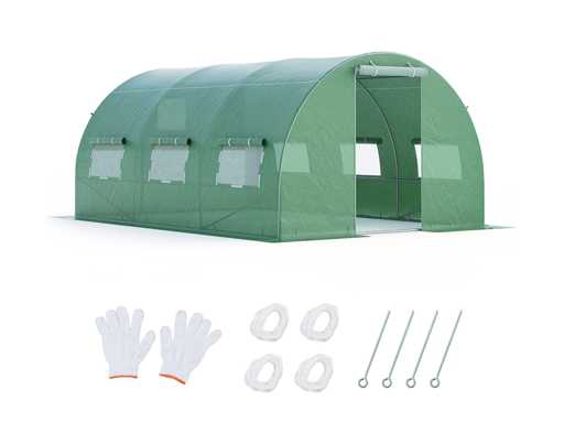 Kas met metalen structuur 4x3x2m