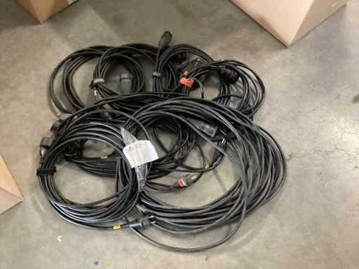 #1574# Prelungitor de cauciuc de înaltă calitate, cu priză unică și multiplă