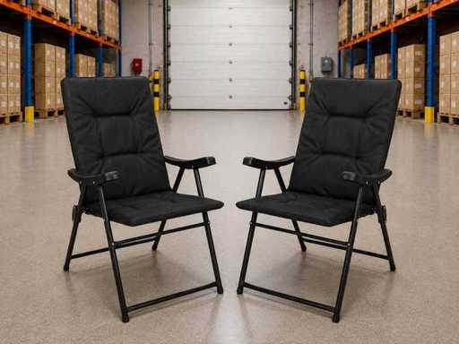 Camping Chairs Set of 2 Foldable
