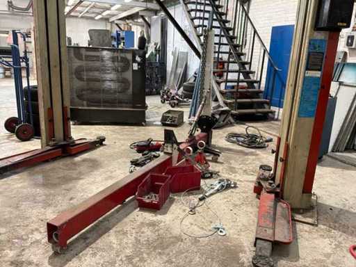 Hydrauliczna maszyna do testowania rozciągania z akcesoriami