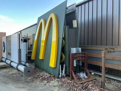 Reclamebord Mcdonalds (2x)