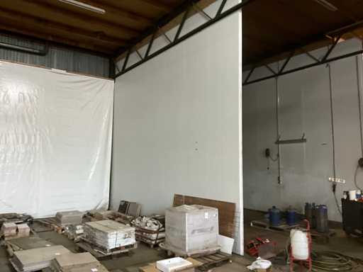 Partition wall, sandwich panel (7x)