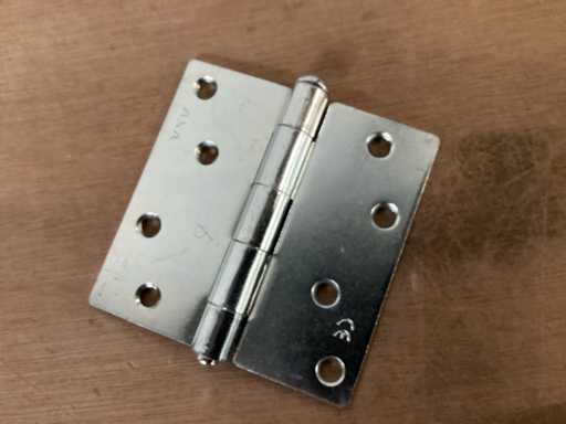 Zawias AXA 89x89 mm, kąt prosty, 3 pakowanie (64x)