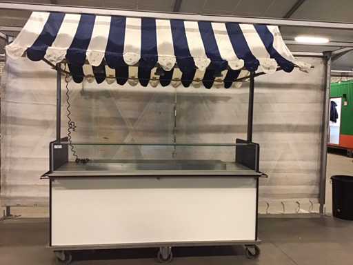 Bancarella di vendita di bevande con raffreddamento Gamko