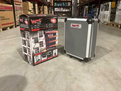 2025 Wurzburg 396PCS W-800 Gereedschapskoffer