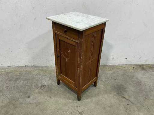 Cabinet with stone top