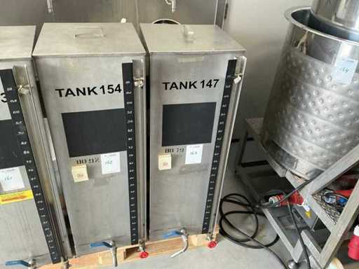 Stainless Steel Distillate maturation vessel 110 liters