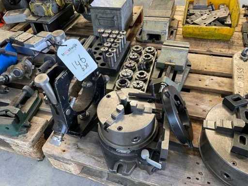 Lotto di accessori per macchine