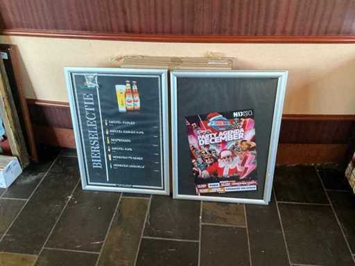 Aluminium kliklijsten (9x)