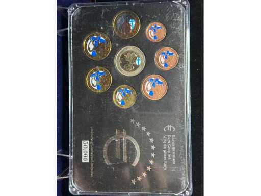 Coinset Euro Finlandia a colori