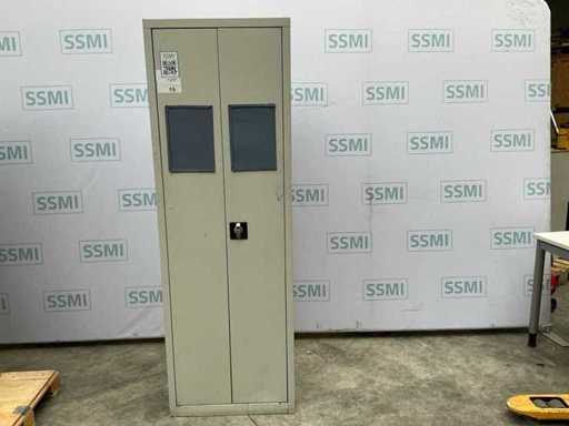 Metalen kluiskast (2x)