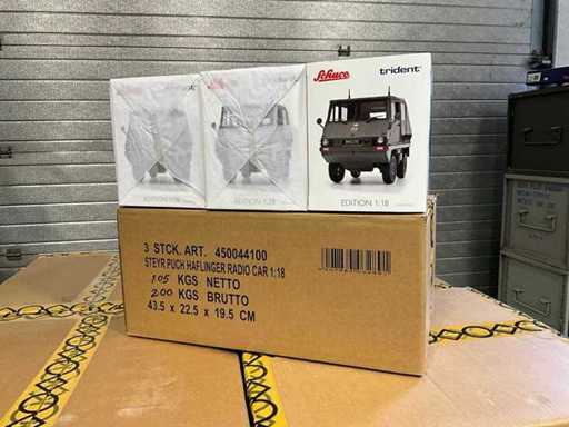 Model car 1:18 Steyr-Puch Haflinger Radio CAR (6x)