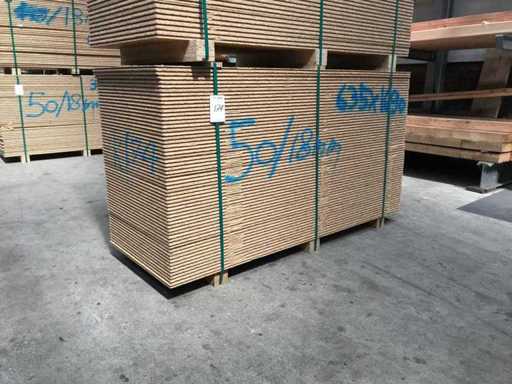 OSB sheets 18mm 635x1690mm (50x)