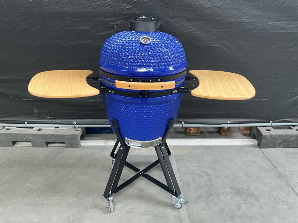 Kamado grill  ( 21 inch ) - blauw