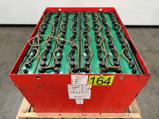 11/2014 Serwis 09/2025 Hoppecke 80V 625Ah 5HPzS625 Wózek widłowy akumulator Bezprzewodowy elektryczny wózek widłowy Linde Still Jungheinrich 1030x830x630mm