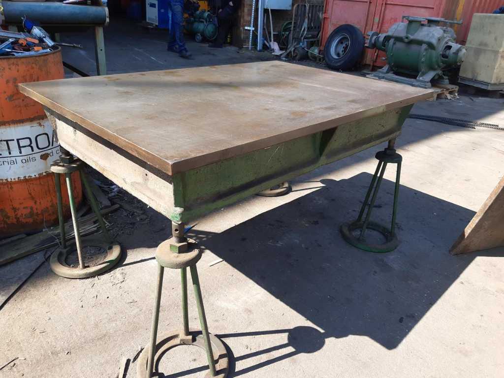Measuring table straightening plate 1500 x 1000 mm